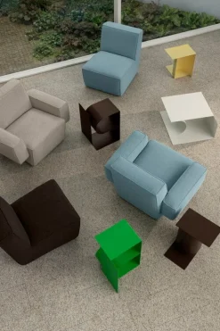 Hem Glyph Beta sidobord, rent grön