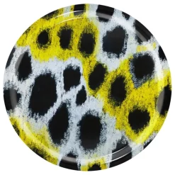 Hem Monster, bricka, M, vit - gul - svart