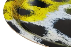 Hem Monster, bricka, M, vit - gul - svart