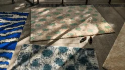 Hem Monster matta, 250 x 350 cm, turkos - persika