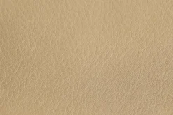 Hem Puffy fåtölj, sandfärgat läder - rostfritt stål