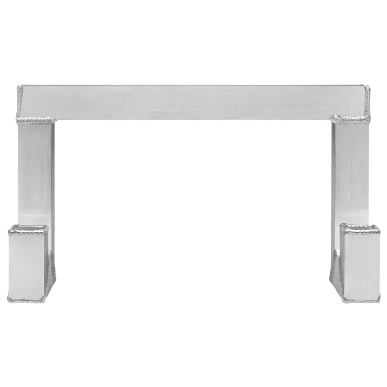 Hem Tig Hook, två krokar, borstat aluminium