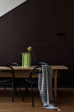 Hem Udon stol, svart - svart läder
