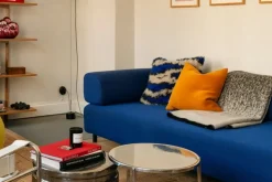 Hem Velvet kudde, 50 x 50 cm, ockra