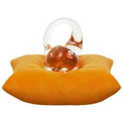 Hem Velvet kudde, 50 x 50 cm, ockra