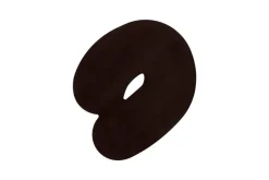 Hem Worm soffbord, runt, brunt - bok