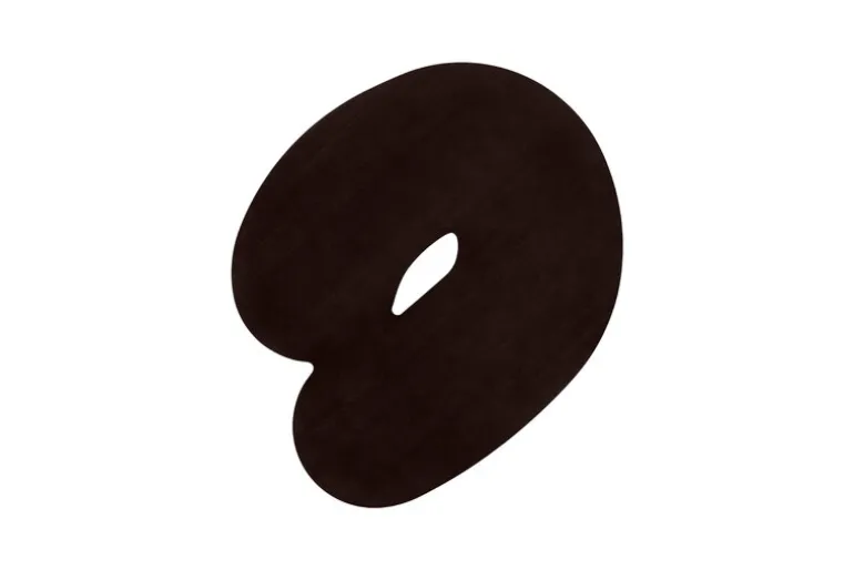 Hem Worm soffbord, runt, brunt - bok