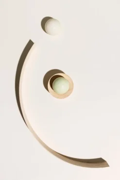 Hetkinen Salttvål runt set, eukalyptus - citron