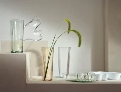 Iittala Aalto vas 180 mm, genomskinlig