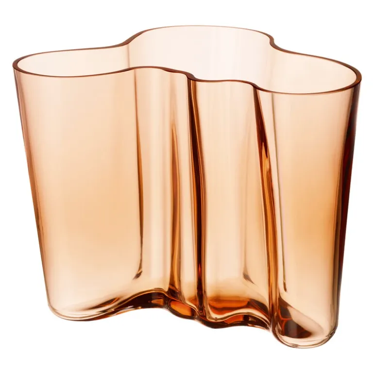 Iittala Aalto vas, 160 mm, Rio-brun