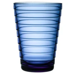 Iittala Aino Aalto glas 33 cl, 2-pack, ultramarinblå