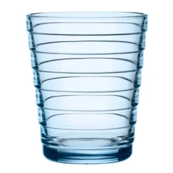 Iittala Aino Aalto tumblerglas 22 cl, 2-pack, aqua