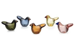 Iittala Birds by Toikka Flugsnappare, lemon - koppar