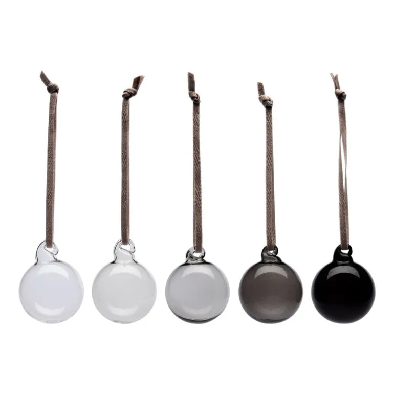 Iittala Glaskuleset, 40 mm, 5 st, grå