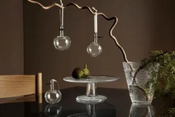 Iittala Glass apple prydnadsset, 3-pack, transparent