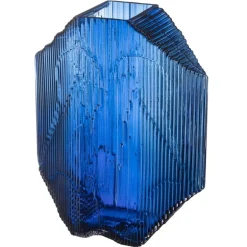 Iittala Kartta glasskulptur, 240 x 320 mm, ultramarine