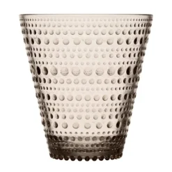 Iittala Kastehelmi glas, 30 cl, 2-pack, linne