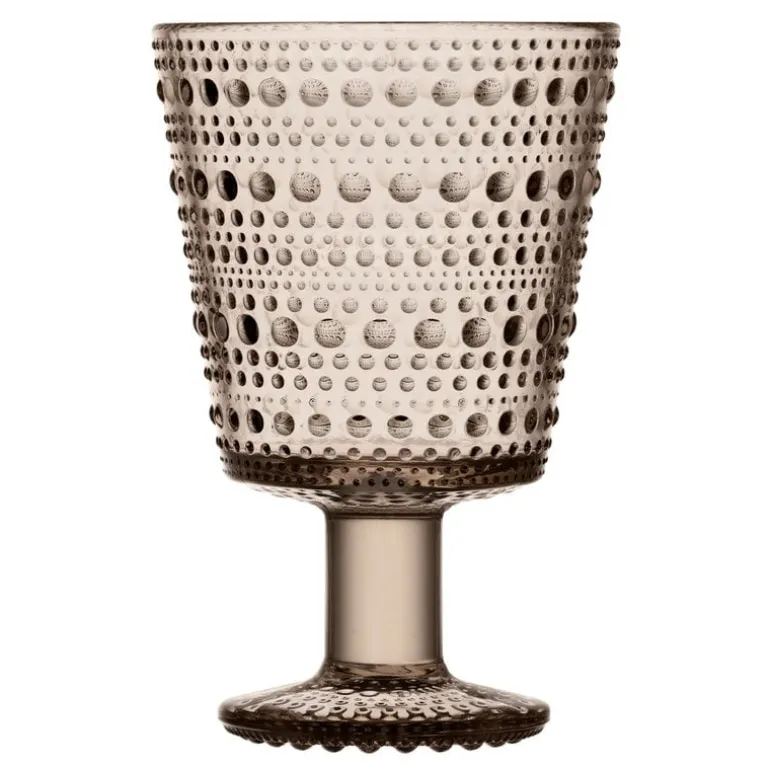 Iittala Kastehelmi universalglas 26 cl, 2-pack, linne