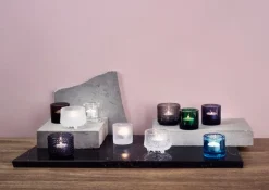 Iittala Kivi ljuslykta, frostad matt