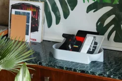 Iittala Kuru keramikskål 370 x 75 mm, ljusgrå