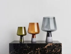 Iittala Leimu bordslampa 24 cm, mossgrön