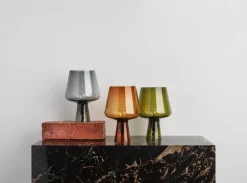 Iittala Leimu bordslampa 24 cm, mossgrön