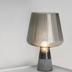 Iittala Leimu bordslampa 30 cm, grå