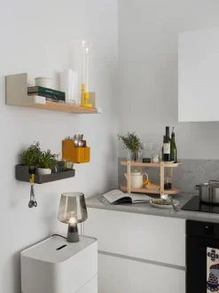 Iittala Leimu bordslampa 30 cm, grå