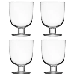Iittala Lempi glas, klarglas, set om 4