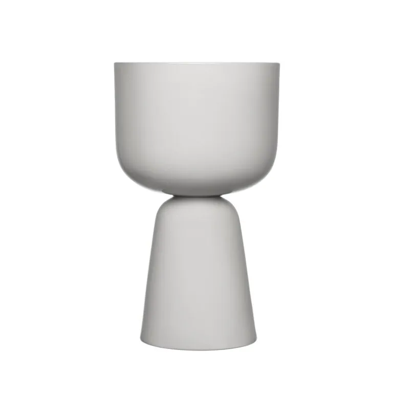 Iittala Nappula blomkruka, 260 x 155 mm, blekgrå