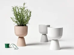 Iittala Nappula blomkruka, 260 x 155 mm, blekgrå