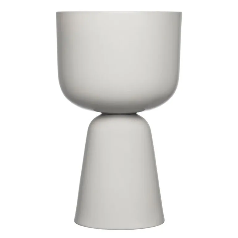 Iittala Nappula blomkruka, 400 x 245 mm, blekgrå