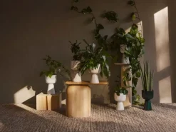 Iittala Nappula blomkruka 230 x 155 mm, vit