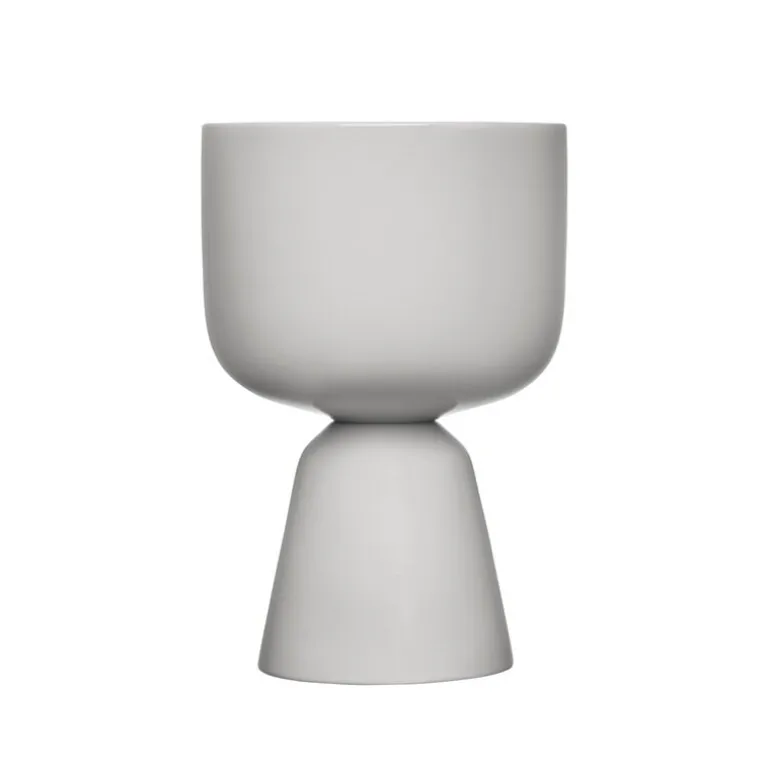 Iittala Nappula blomkruka, 230 x 155 mm, blekgrå