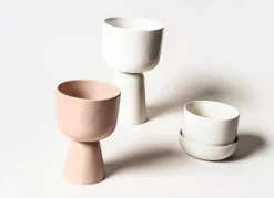 Iittala Nappula blomkruka 260 x 155 mm, beige