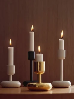 Iittala Nappula ljushållare 183 mm, mässing