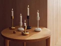 Iittala Nappula ljushållare 183 mm, mässing