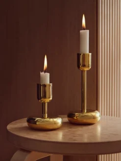 Iittala Nappula ljushållare 183 mm, mässing