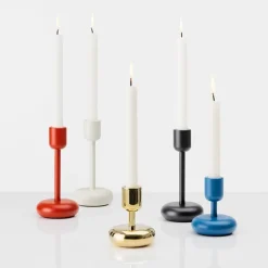 Iittala Nappula ljushållare 107 mm, mörkgrå