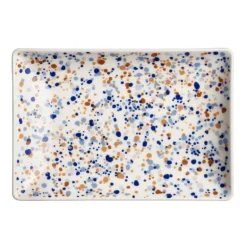 Iittala OTC Helle A5 tallrik, 15 x 21 cm, blå - brun