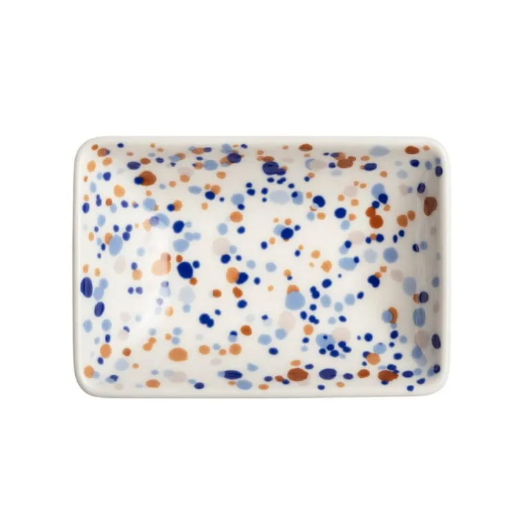 Iittala OTC Helle A7 tallrik, 7 x 10 cm, blå - brun