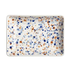 Iittala OTC Helle A6 tallrik, 10 x 15 cm, blå - brun