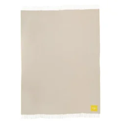 Iittala Play filt, 130 x 180 cm, beige – gul