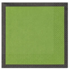 Iittala Play pappersservett, 33 cm, mosegrön - svart