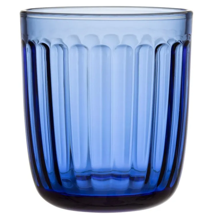 Iittala Raami glas 26 cl, 2-pack, ultramarinblå