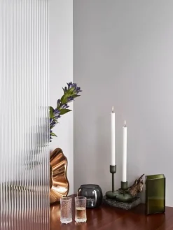 Iittala Ruutu vas, 205 x 180 mm, grön