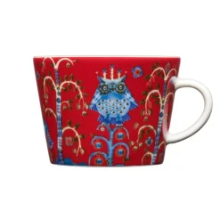 Iittala Taika cappuccinokopp 2 dl, röd