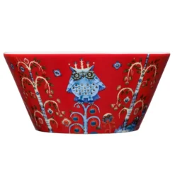 Iittala Taika skål 0,6 l, röd