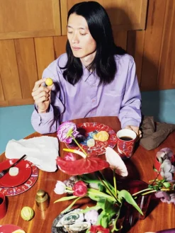 Iittala Taika tallrik 22 cm, röd