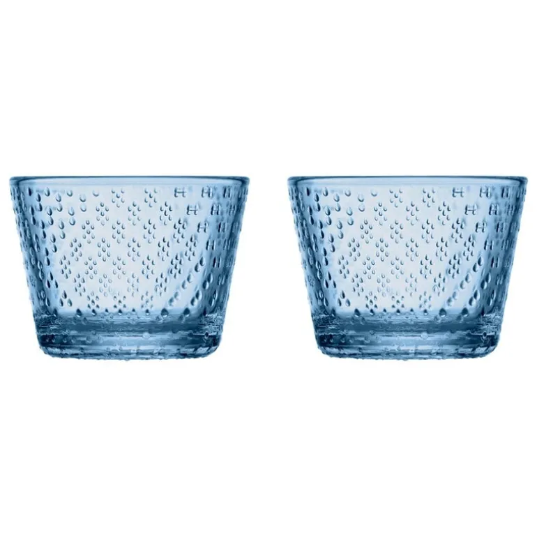 Iittala Tundra dricksglas, 16 cl, 2-pack, aqua